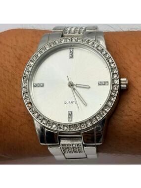 Silver Bizou Men’s Watch